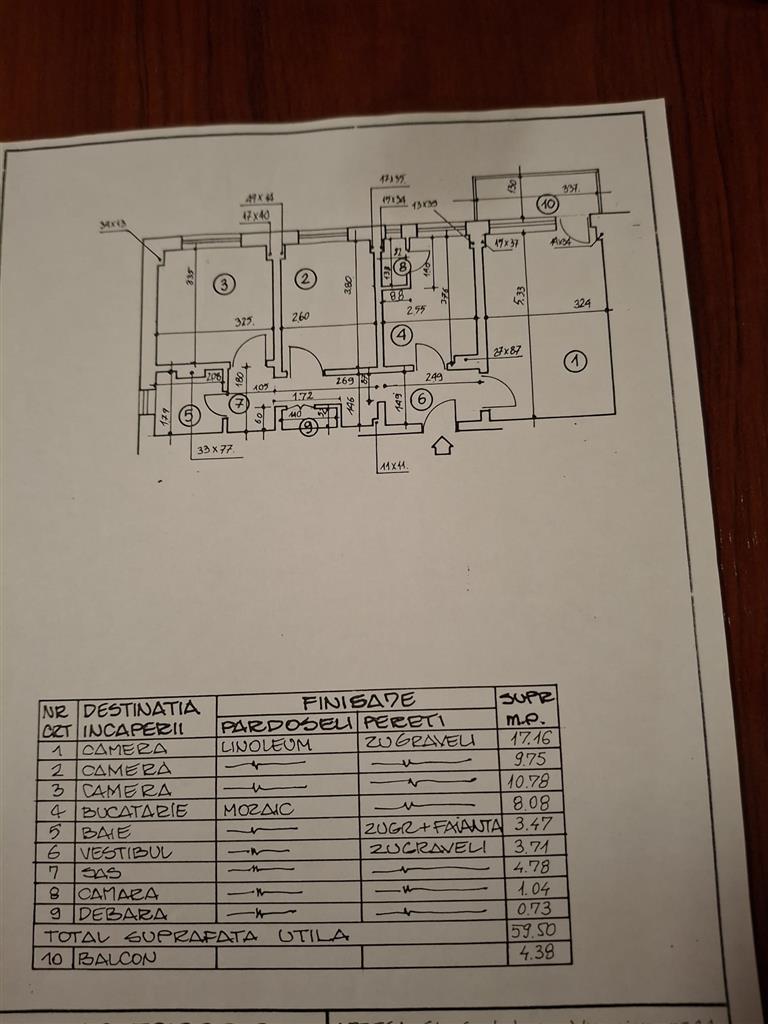 Apartament 3 camere Iancului- metrou