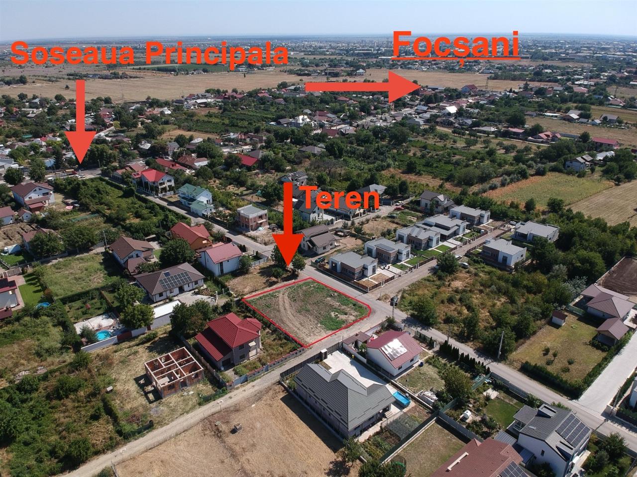 Teren 783mp Campineanca, Strada, Mihai Eminescu
