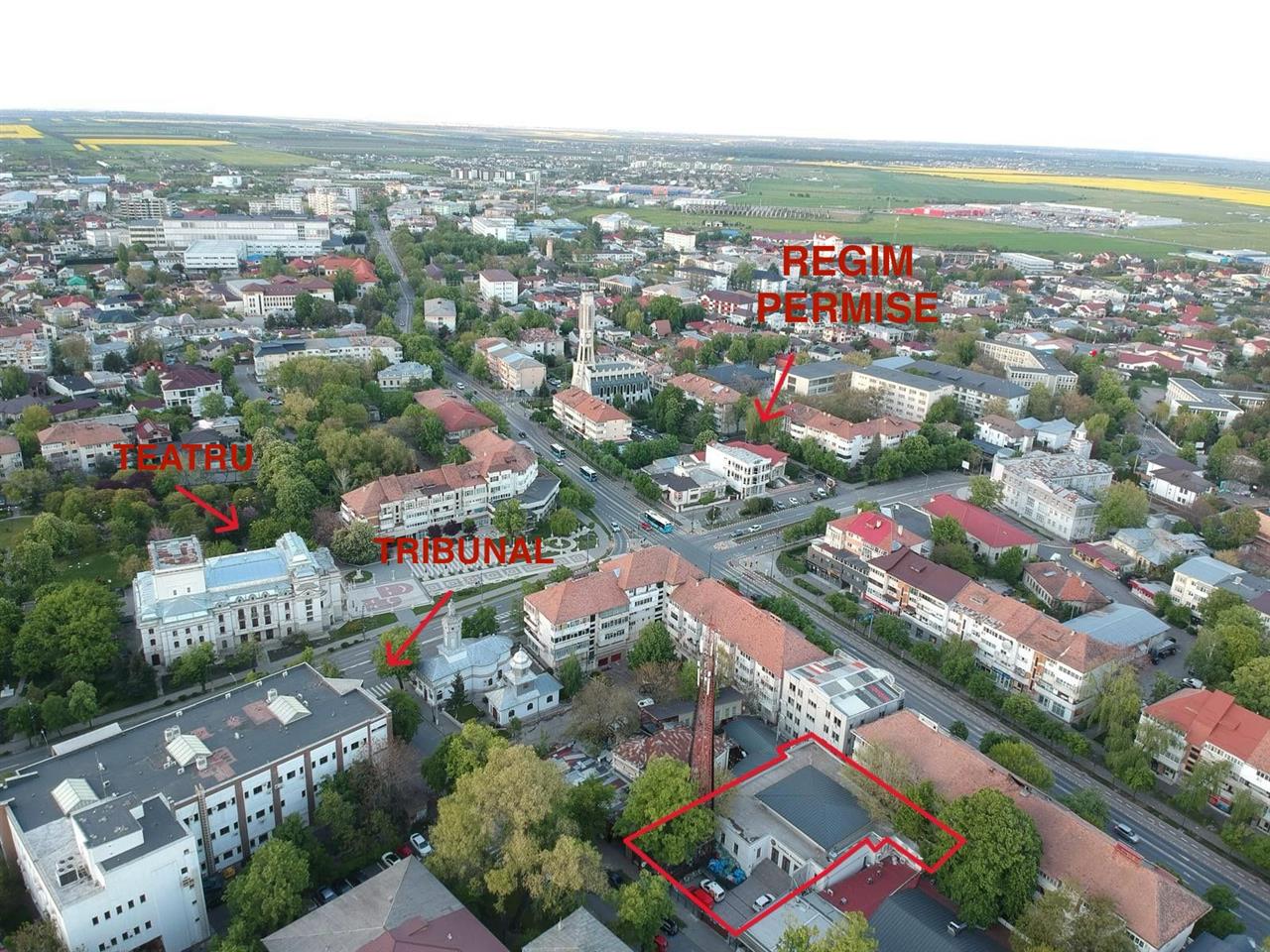 SPATIU COMERCIAL TEATRU, ZONA ZERO
