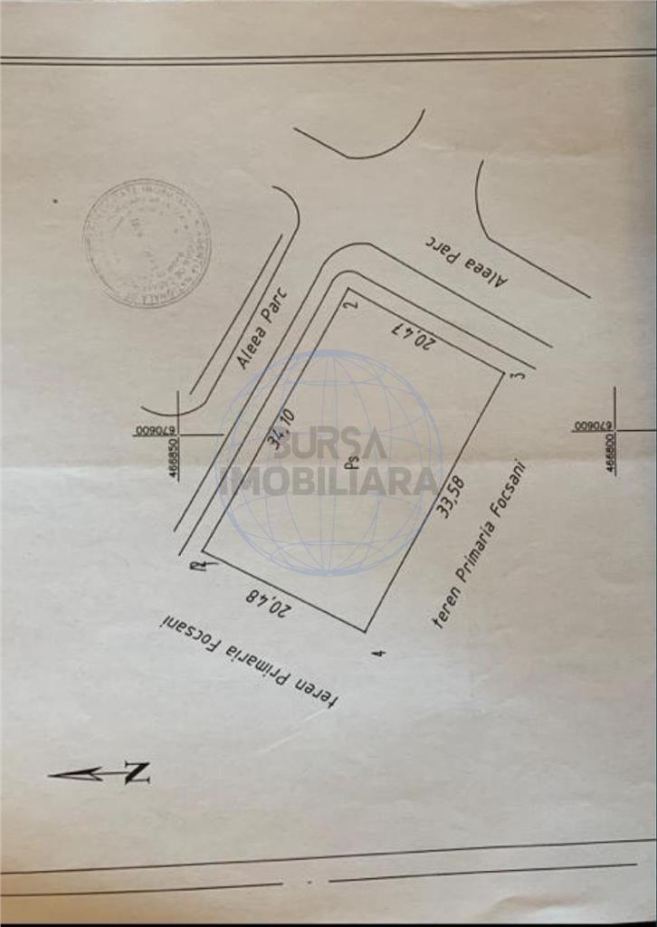 TEREN DE VANZARE, 700mp COLT LA 2  STRAZI, Focsani!