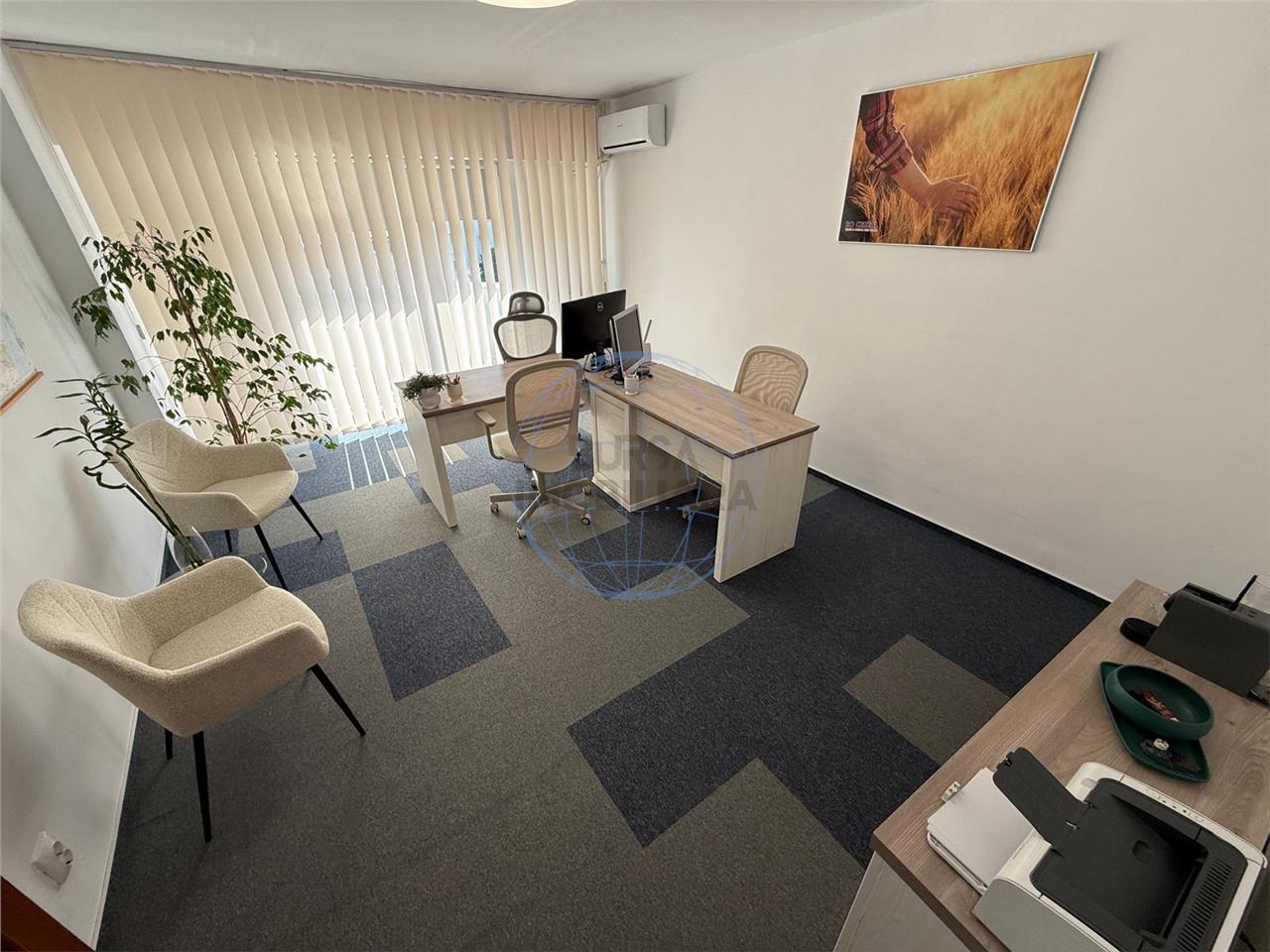 SPATIU BIROURI DE INCHIRIAT   COMPLET MOBILAT