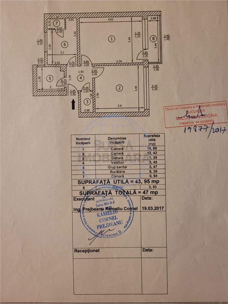 APARTAMENT DE VANZARE BVD. CONSTANTIN BRANCOVEANU