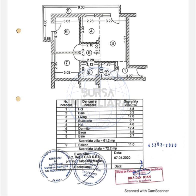 APARTAMENT 3 CAMERE , SECTOR 4, STR. POSTALIONULUI