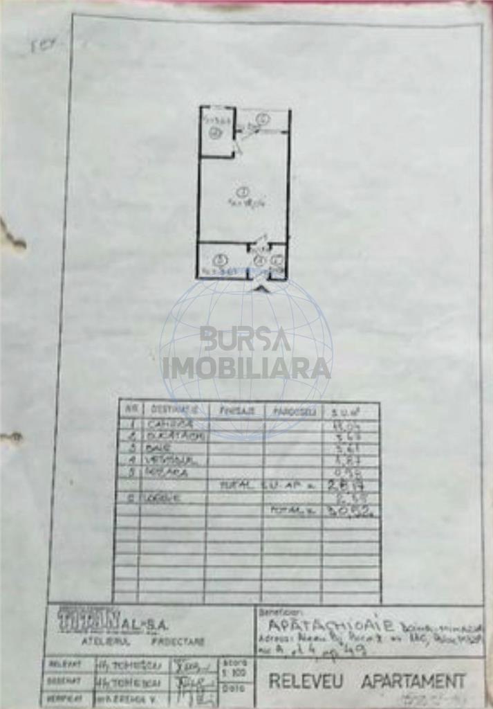 GARSONIERA DE VANZARE SECTOR 3