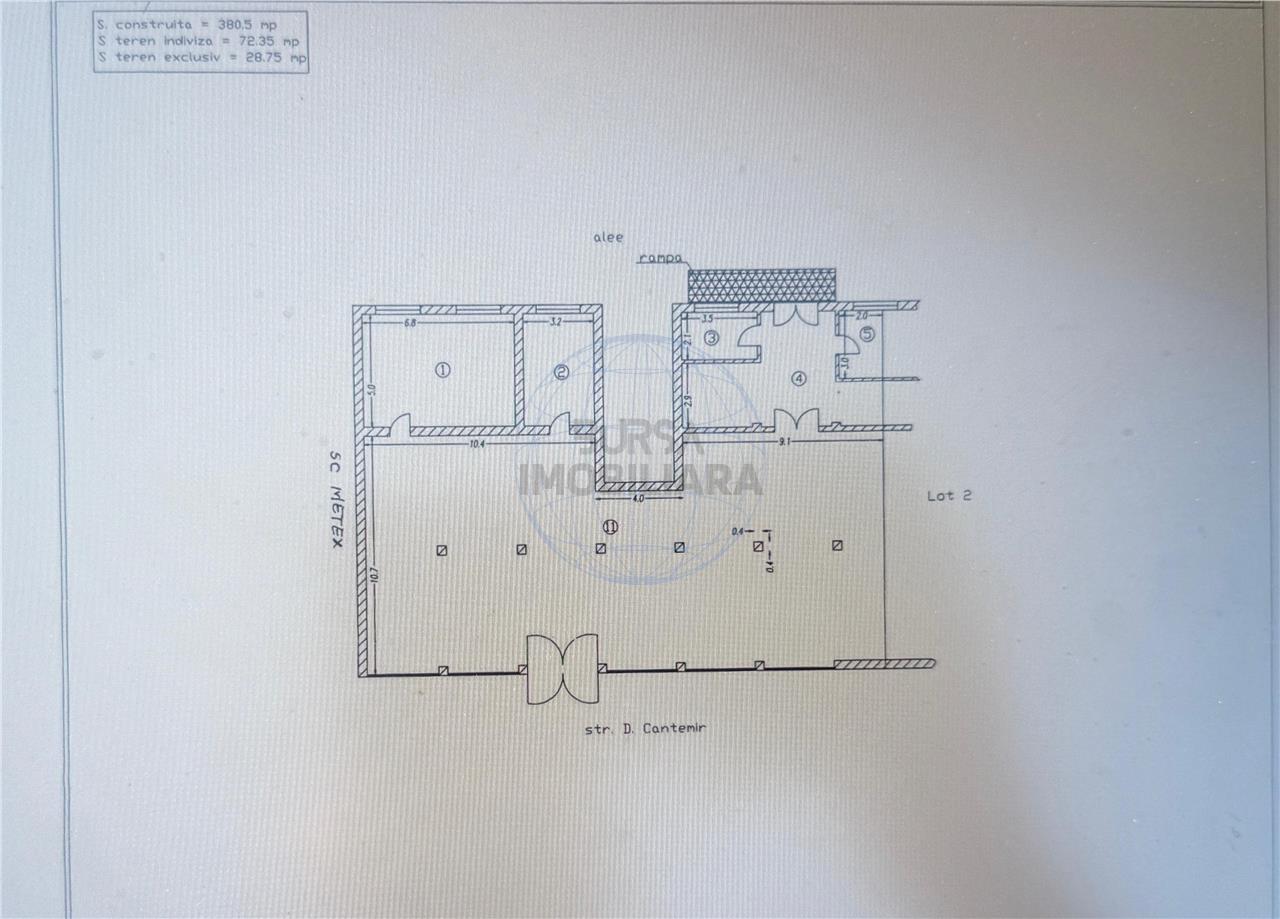 Inchiriere spatiu comercial 340 mp Focsani, Ultracentral