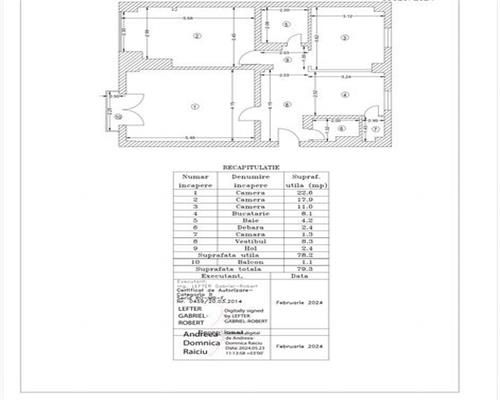Decebal Rond  3camere