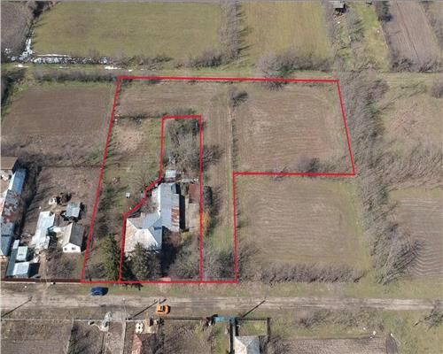 CASA CARAMIDA 5 CAMERE SI 5588MP INTRAVILAN , DESCHIDERE LA 2 STRAZI